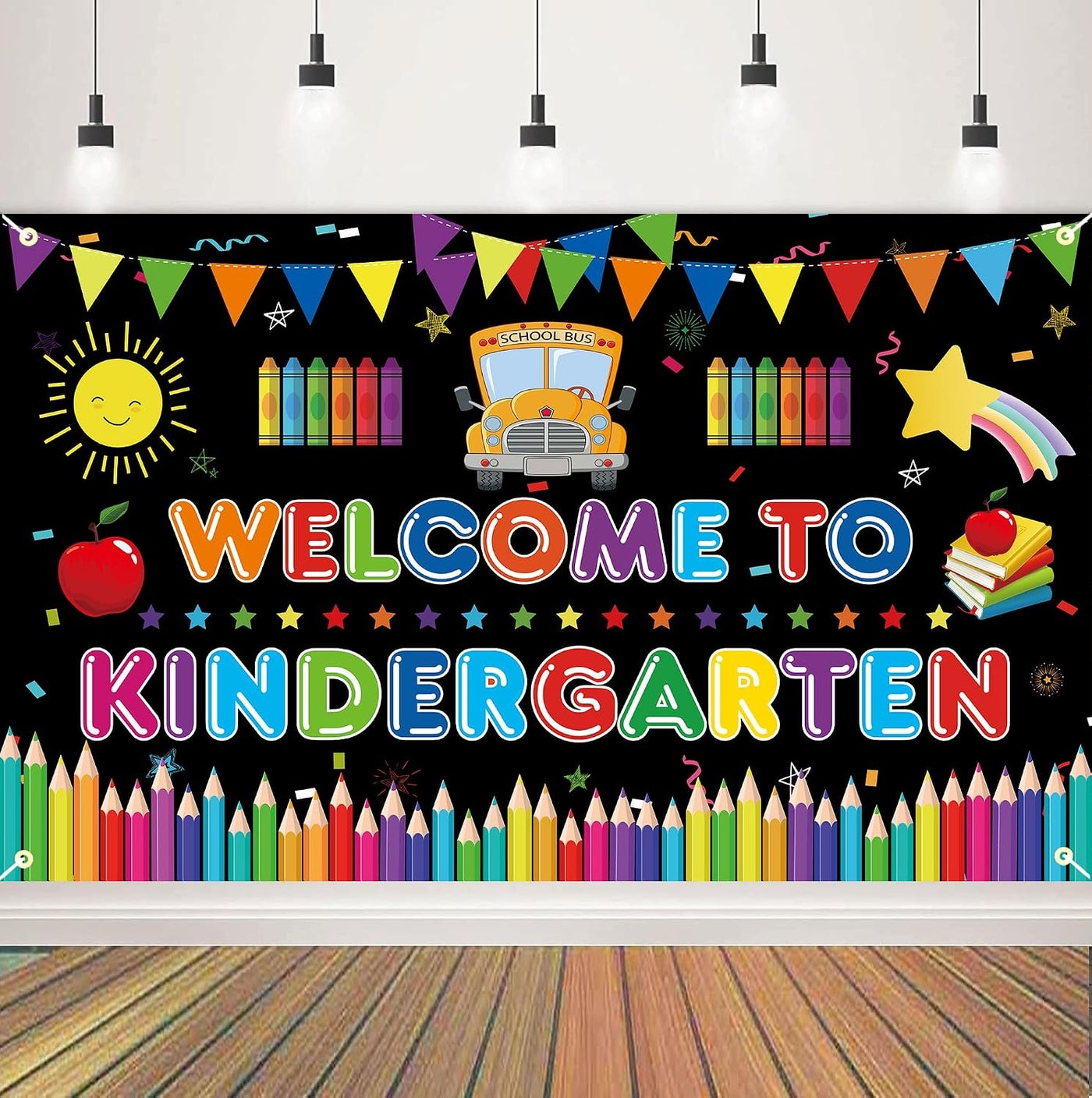 Al Raied Al Raied Welcome Back To School Banner - Extra Large Classroom Decoration 5x3 Feet