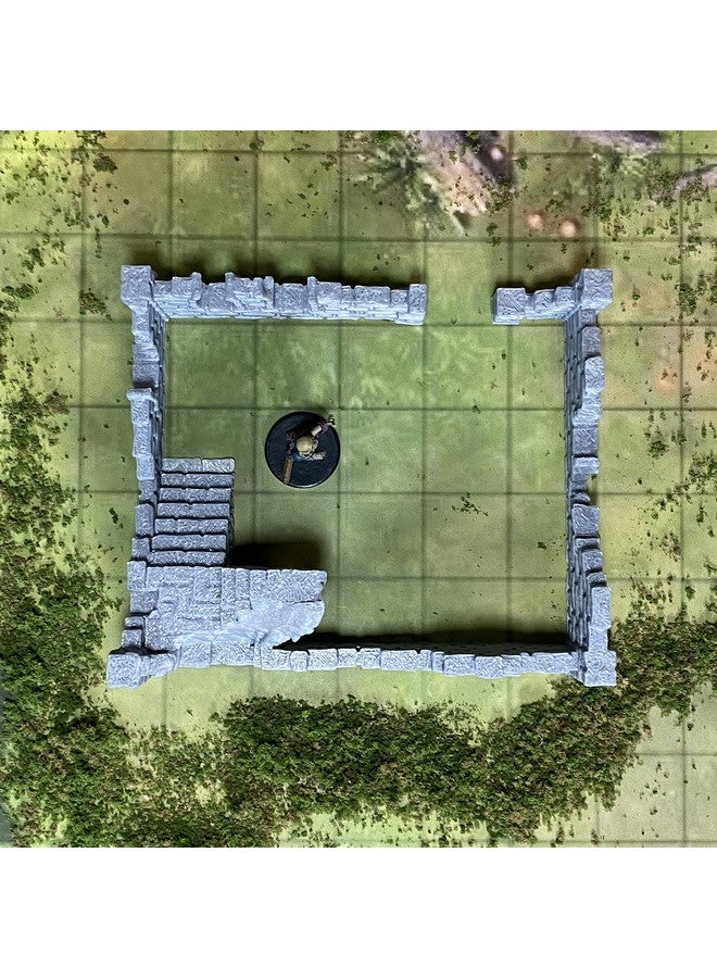 Extruded Gaming Building Ruins Set 4 - Image 4