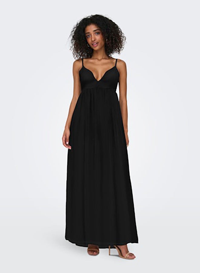 ONLY ONLY Womens Sadia Strap Bow Maxi Dress  - Image 1