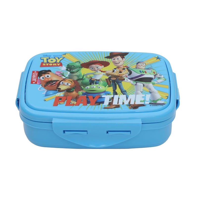 JAYPEE Steel Tek Jr. Insulated Lunch Box Disney Toy Story, Blue, 400 ml | Airtight Tiffin Box for School Kids Inner Stainless Steel Mini Box | Bpa Free - Image 1