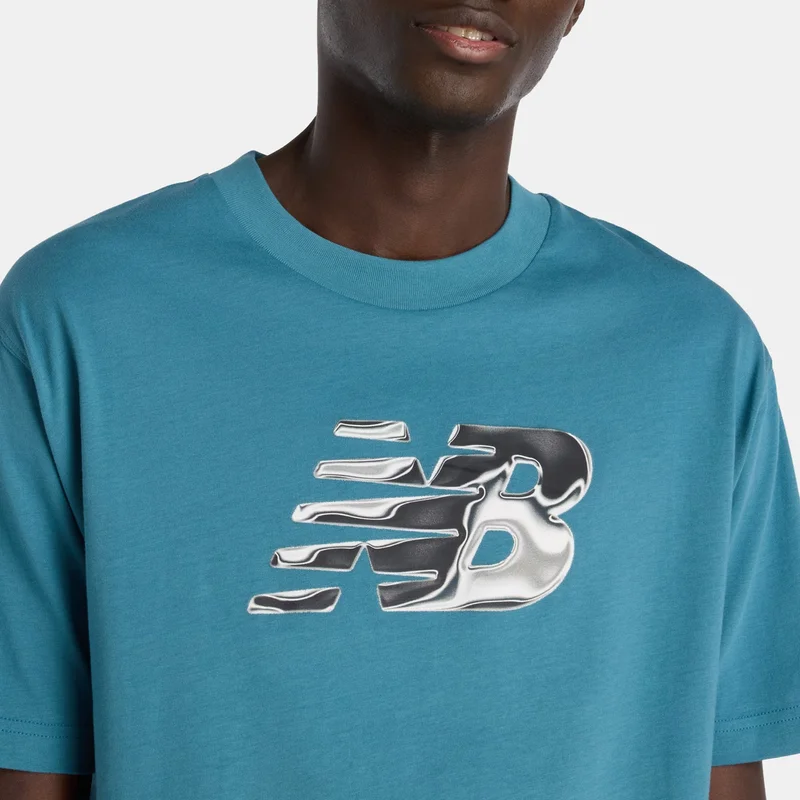 New Balance Blue Men's Future Tech NB T-Shirt for Men | Best Price UAE