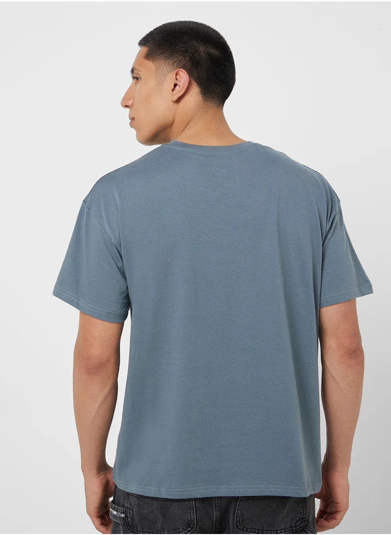 Seventy Five Oversized Crew Neck T-Shirt