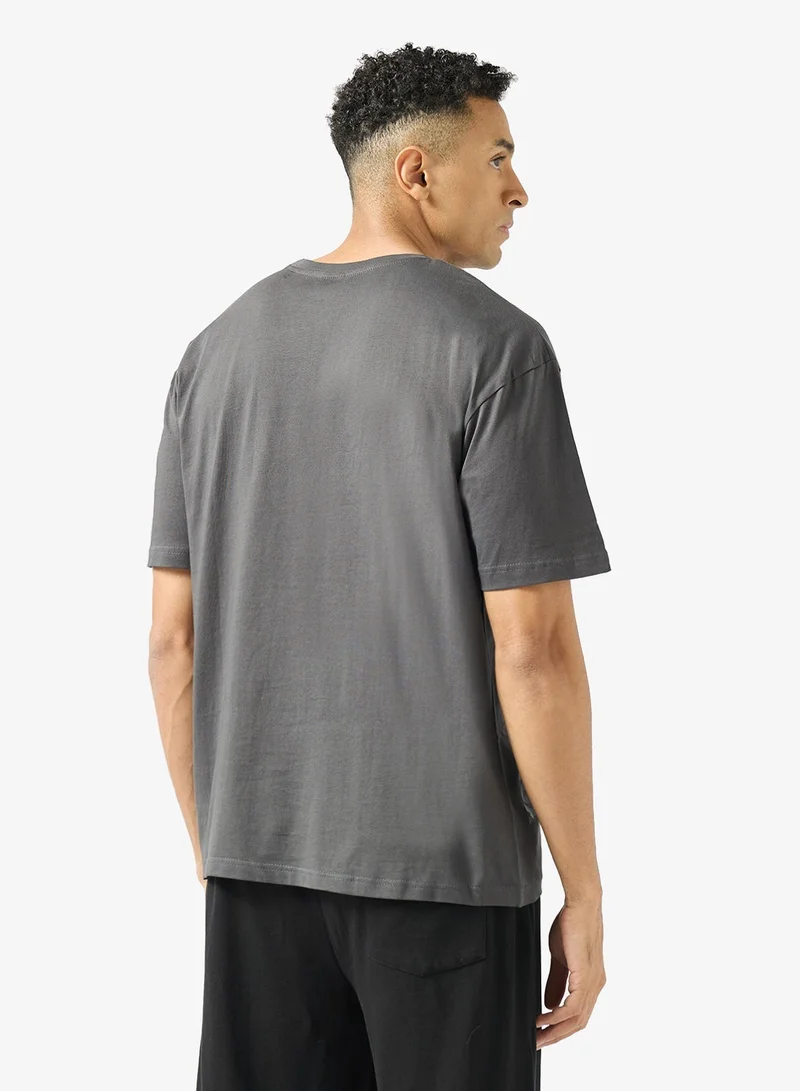 Seventy Five Oversized Crew Neck T-Shirt