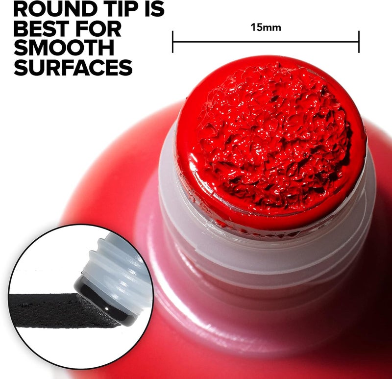 Krink K-60 Black Paint Marker - Versatile and Durable for Multi-Surface Use - Image 2