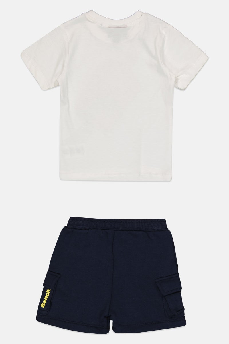 Bench Toddlers Boy 2 Pieces Graphic Print T-Shirt and Shorts Set, Multicolor - Image 2