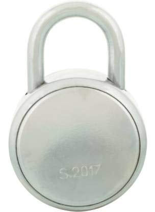 SATYAM Satyam Active 65501 8 Levers Padlock With 3 Keys Gold Silver  - Image 3