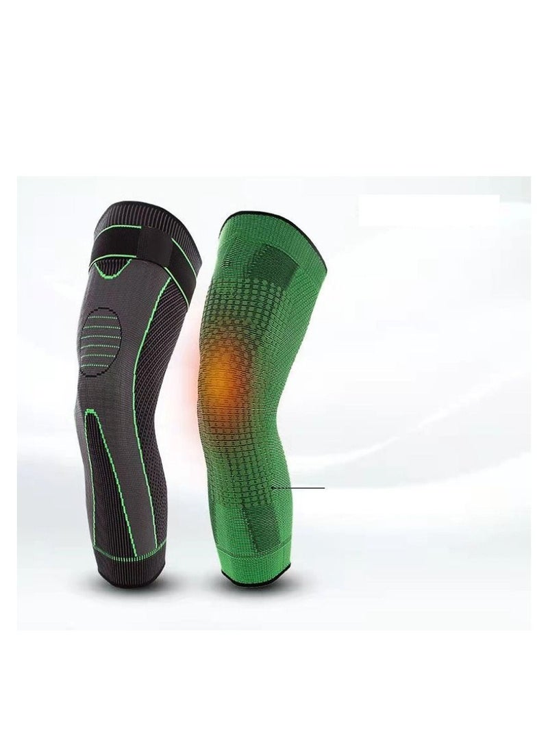 Loquat Thermal Protection Running Cycling Sports Knee Guards One Pack - Image 1