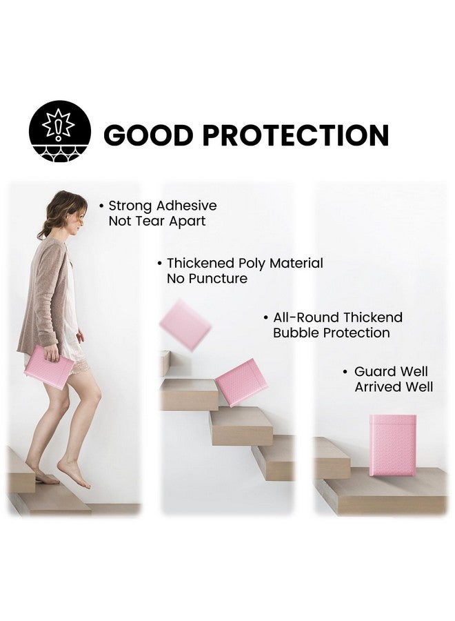 Fuxury Bubble Mailers 6X10 100 Pack Light Pink Padded Envelopes Usable Size 6X9 Self Seal Mailing Envelopes Bubble Padded Shipping Bags For Mailingpackaging Small Business Boutique Bulk 0  - Image 5