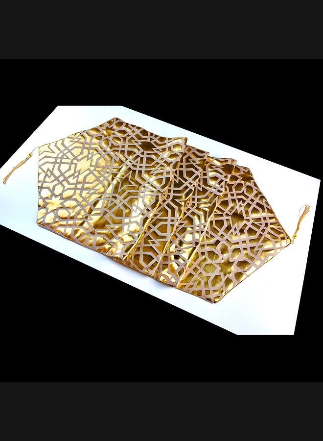رانر عربي - بيج / ذهبي  - Image 2