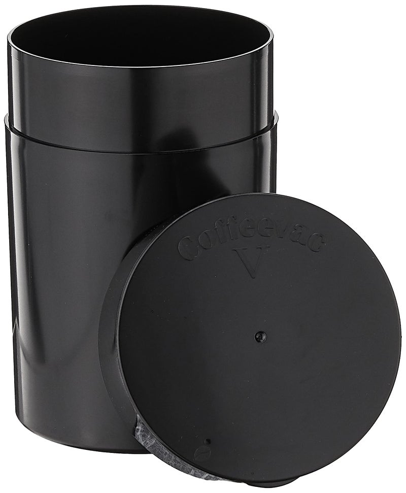 Coffeevac 1LB – Patented Airtight Container with Degassing Valve | Multi-use Vacuum Container Works as Smell Proof Containers for Ground Coffee and Coffee Bean Containers. Black - Image 3