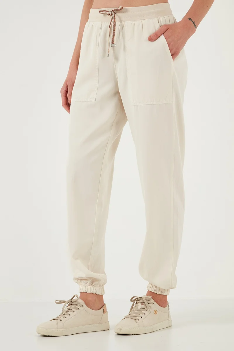 Lela Regular Fit High Waist Jogger Sports Pants Women's PANTS 668YP5039