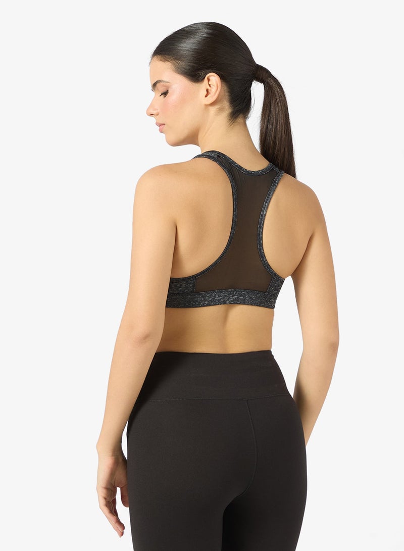 PUMA 4KEEPS BRA - P  - PEBBLE PRINT - MID - Image 2