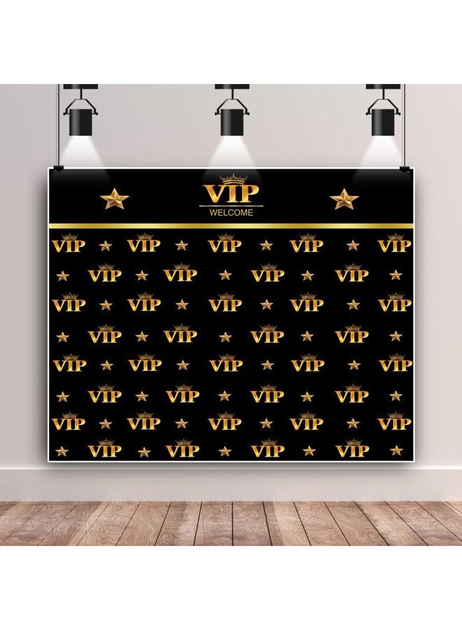 Eainb 8x8ft VIP Red Carpet Event Backdrop VIP Photography Background for Interior Decoration Wallpaper Cine Film Show Booth Celebrity Activity Premiere Award Movie Ceremony Photo Studio Props - Image 3