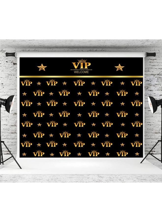 Eainb 8x8ft VIP Red Carpet Event Backdrop VIP Photography Background for Interior Decoration Wallpaper Cine Film Show Booth Celebrity Activity Premiere Award Movie Ceremony Photo Studio Props - Image 1
