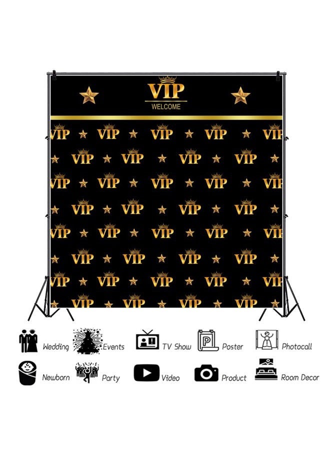 Eainb 8x8ft VIP Red Carpet Event Backdrop VIP Photography Background for Interior Decoration Wallpaper Cine Film Show Booth Celebrity Activity Premiere Award Movie Ceremony Photo Studio Props - Image 4
