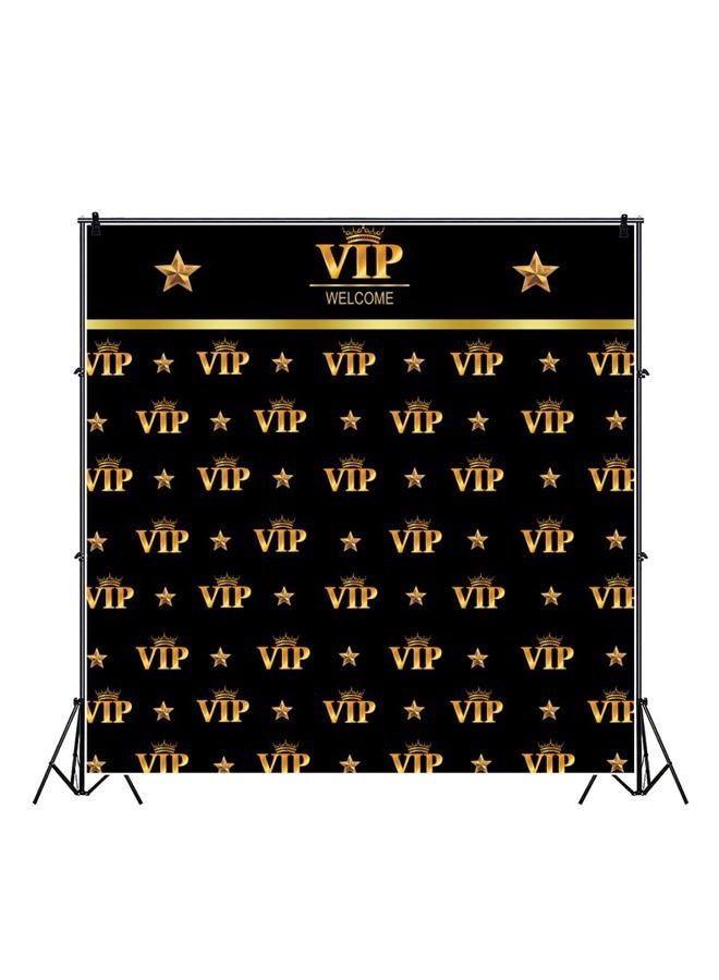 Eainb 8x8ft VIP Red Carpet Event Backdrop VIP Photography Background for Interior Decoration Wallpaper Cine Film Show Booth Celebrity Activity Premiere Award Movie Ceremony Photo Studio Props - Image 5