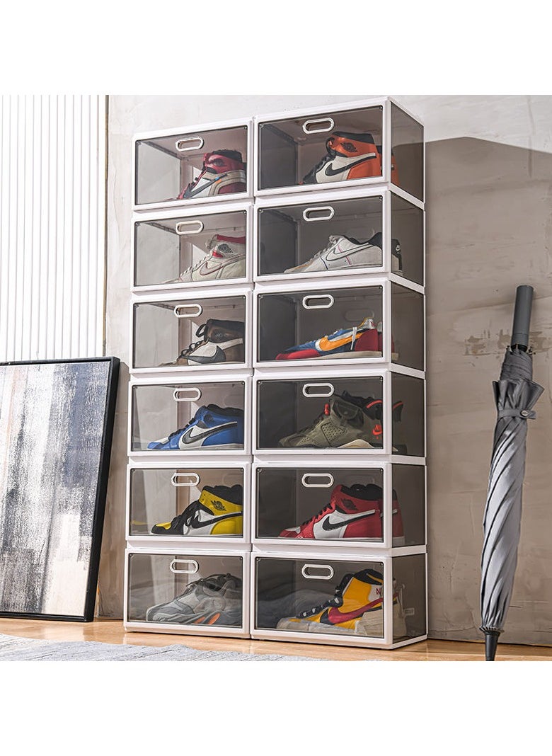 BLOOMING TIME - Foldable Shoe Storage: Stackable Organizer Set of 4, Stack1284 - Image 1