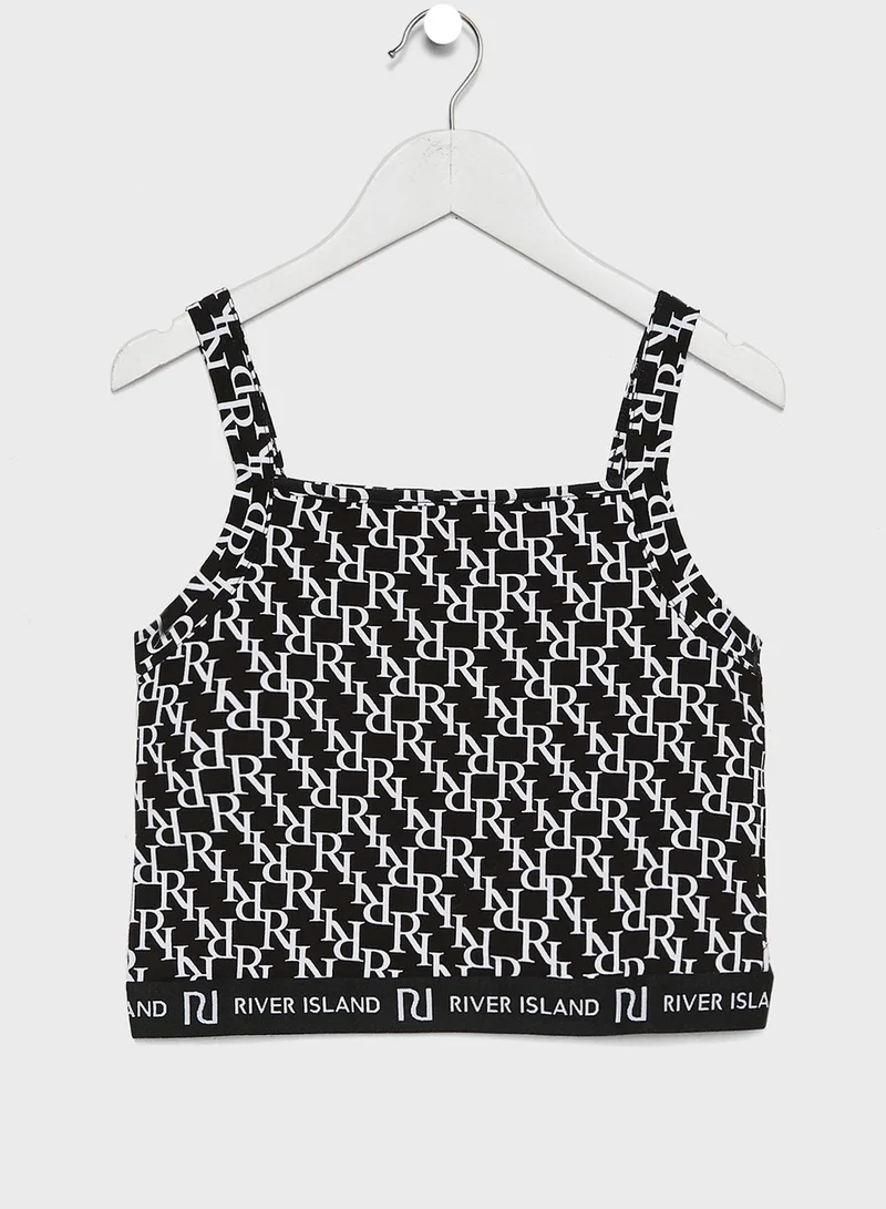 RIVER ISLAND Kids 5 Pack Printed T-Shirt