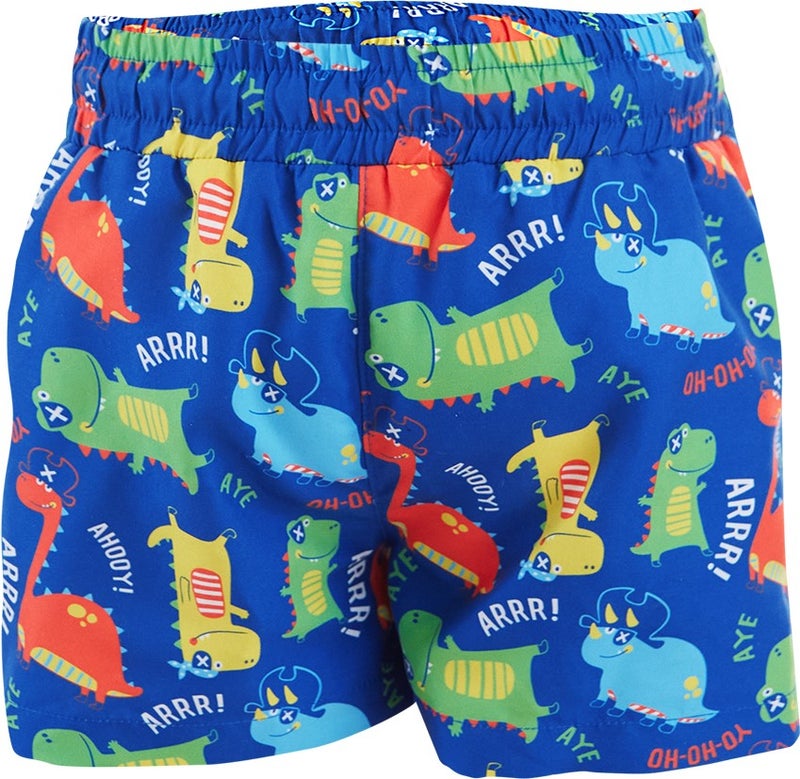 Denokids Dinosaur Boys Navy Blue Swim Shorts Swimsuit  - Image 2