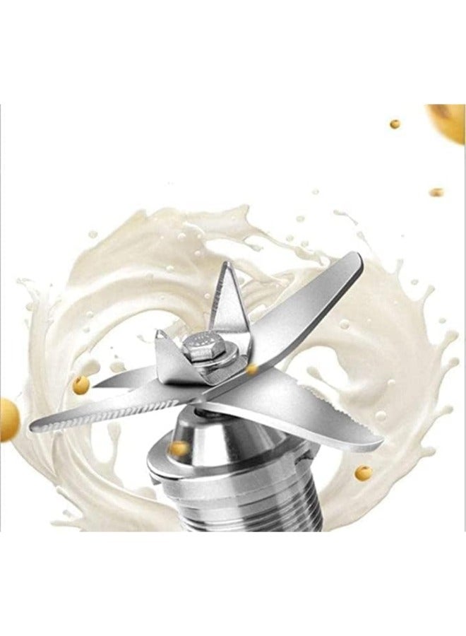 Silver Crest  Heavy Duty Commercial Grade BlenderMultifunctional  Juicer Mixer with SC 1589 Dishwasher Safe, Stainless Steel Blades Fruit Processor, Grinder, Smoothie Maker - Image 2