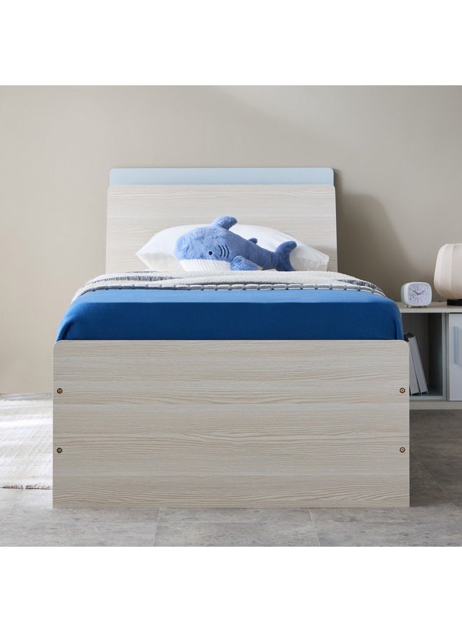Home Box Skye Single Bed with Storage Headboard 100 x 100 x 100 cm  - Image 2