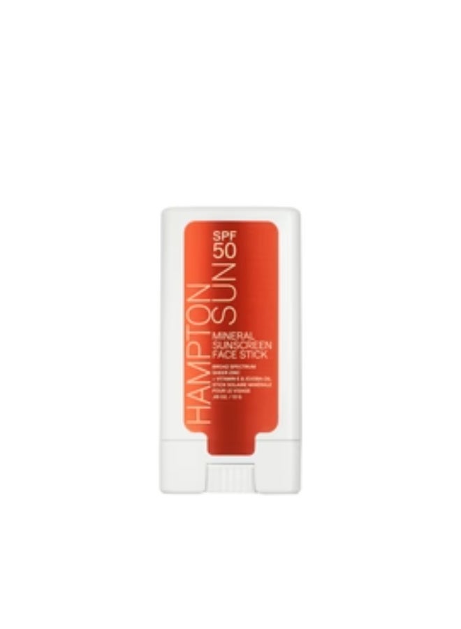 Hampton Sun عصا الوجه المعدنية SPF 50 بوزن 0.45 أونصة - Image 1