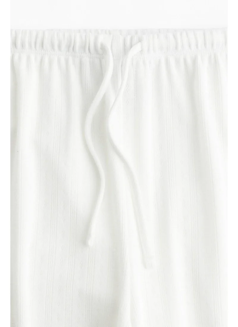 H&M Wide drawstring trousers