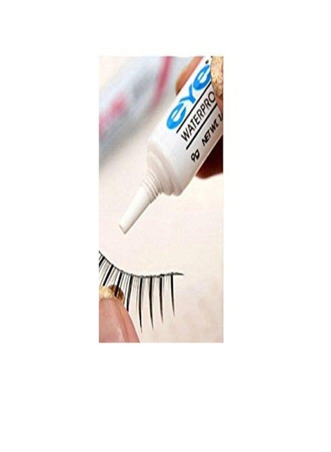 KISHMEHAR Combo of 2 pair of false eyelashes with 1 adhesive eye lash glue - Image 3