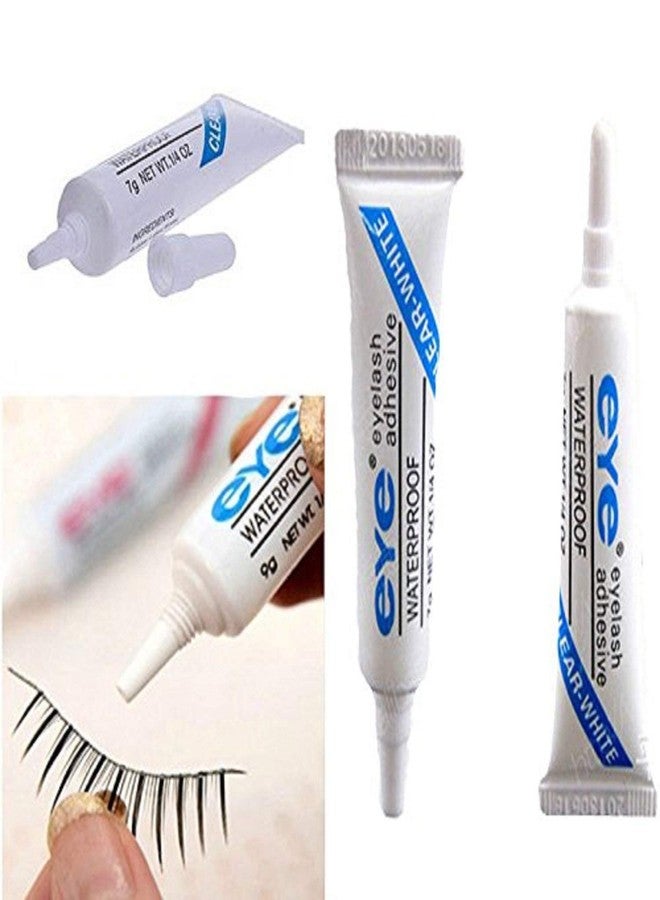 KISHMEHAR Combo of 2 pair of false eyelashes with 1 adhesive eye lash glue - Image 4