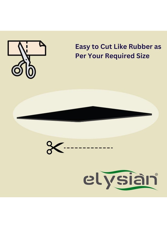 Elysian Dog Mat For Home And Outdoor 100% Waterproof And Reusable| Rubber Sheet For Dogs And Cat Easy To Carry Material Size -(10Mm)100X100Cm  - Image 4