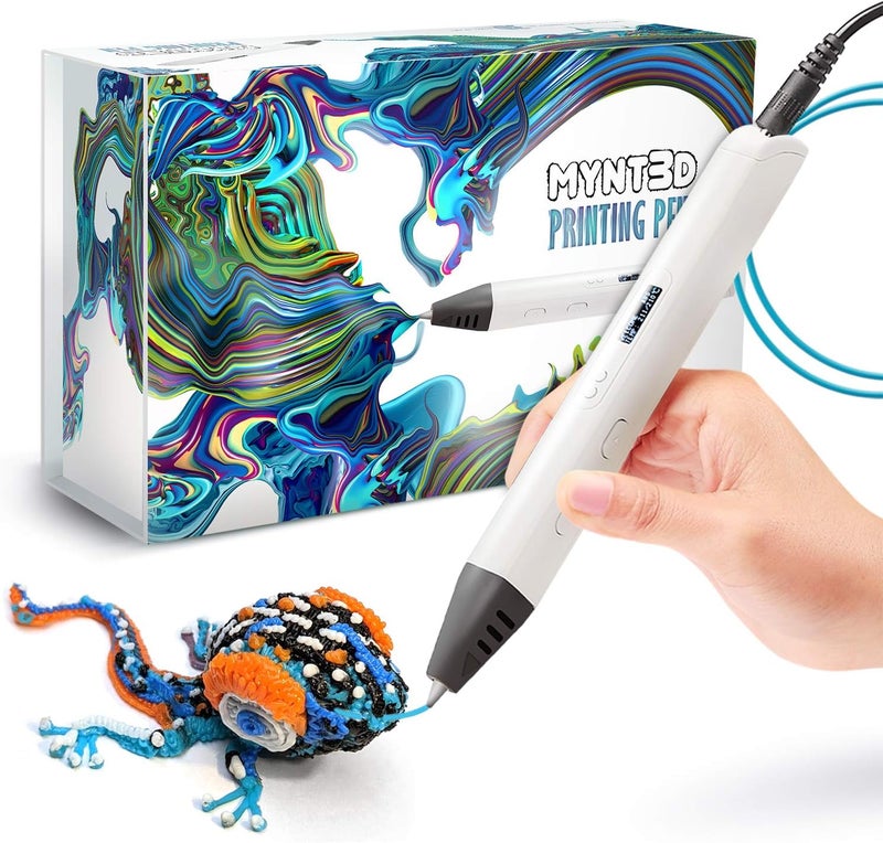 قلم الطباعة ثلاثية الأبعاد الاحترافي من MYNT3D مع شاشة OLED - Image 1
