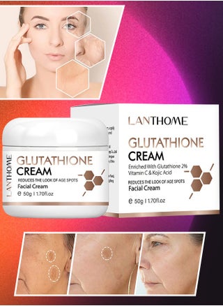 Glutathione White Cream Dark Spot Corrector for Face and Body Dark Spot Fade Cream Enhanced with Advanced Ingredients Improve Skin Smooth Wrinkles and Enhances Skin Radiance 50g - pzsku/Z32934D33E3020A4140E5Z/45/_/1722423123/cccad633-d771-4dac-88ac-e73728a747c8