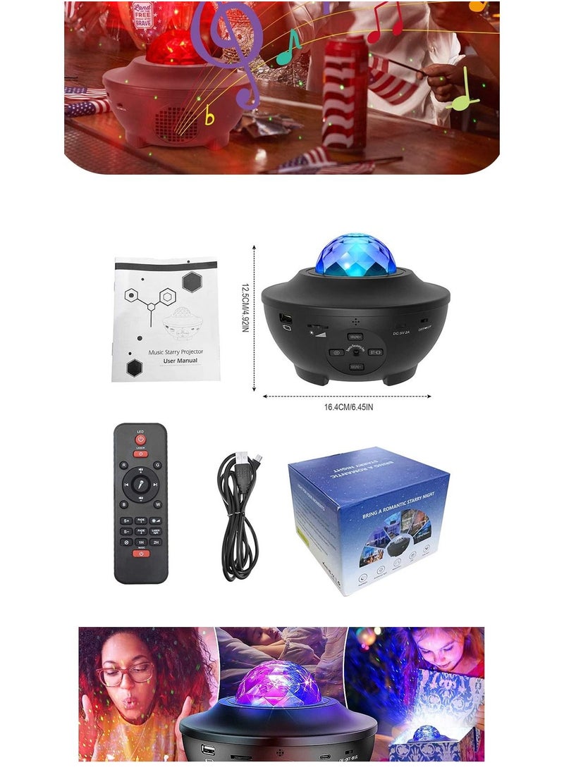 Galaxy Projector for Bedroom, Starlight Projector, 3 in 1 Starry Night Light Projector w Bluetooth Speaker & Remote, Star Projector Galaxy Light, Constellation Projector, Sky Light