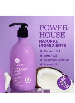 Luseta Luseta Curl Enhancing Shampoo Nourishing and Moisturizing for Curly Hair, Repair Damaged Hair, Restore Bounce, Gluten Free, Sulfate Free - 16.9 Fl Oz  - Image 4