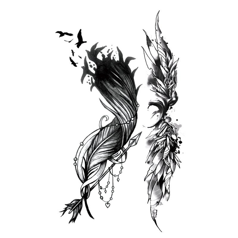 New Fresh Waterproof Tattoo Sticker Manufacturer Suit Any Combination Temu Supply Factory - Image 5