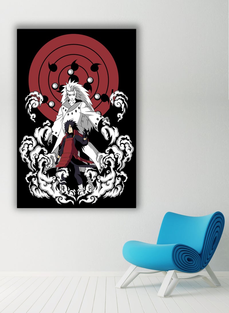 مودكلاس لوحة حائط بإطار خشبي ناروتو - Image 1