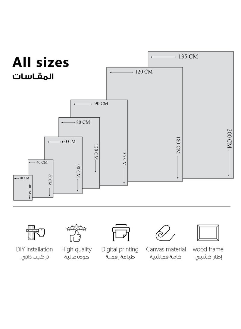 مودكلاس لوحة حائط بإطار خشبي ناروتو - Image 3