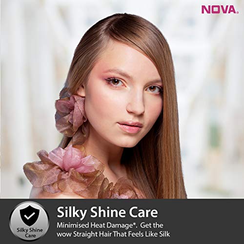 Nova NHS - 840 Selfie Hair Straightener for Women (Pink) - Image 4