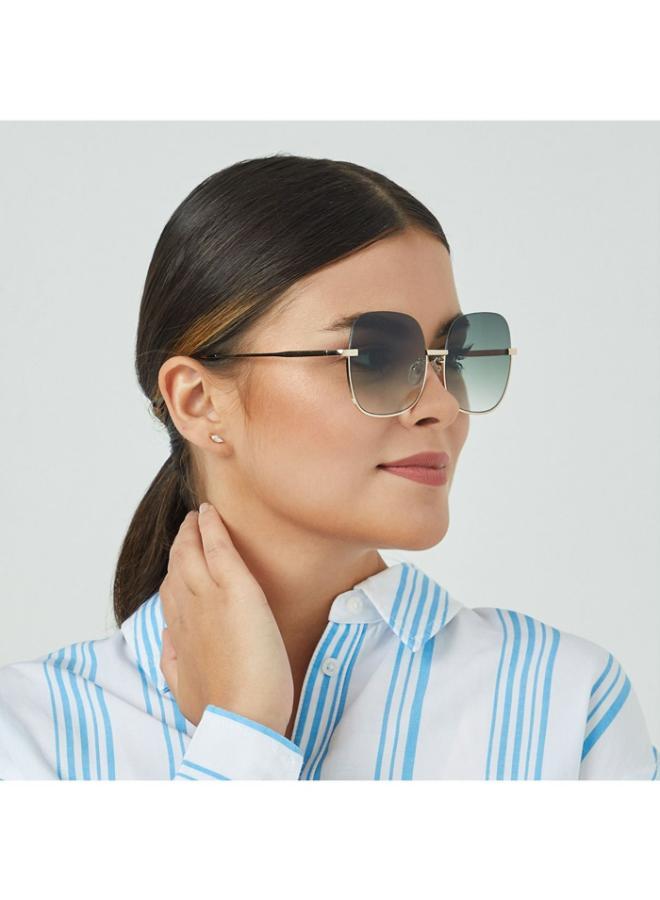 بلاك أوت نظارة شمسية نسائية جي يو ذهب ياباني - Image 5