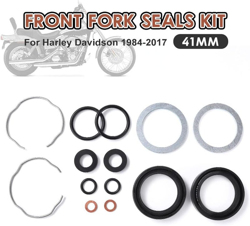 Creative.c 41mm Front Fork Oil Seal Kit for Harley Davidson - Image 2