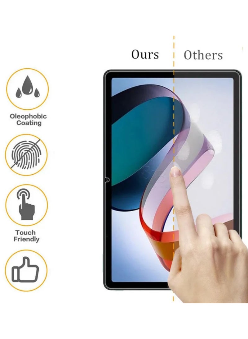 2 Packs Screen Protector For Xiaomi Redmi Pad SE 11 2023 HD Tempered Glass Film Scratch Proof Anti Fingerprint Bubble Free Easy Installation Protective Cover - Image 5
