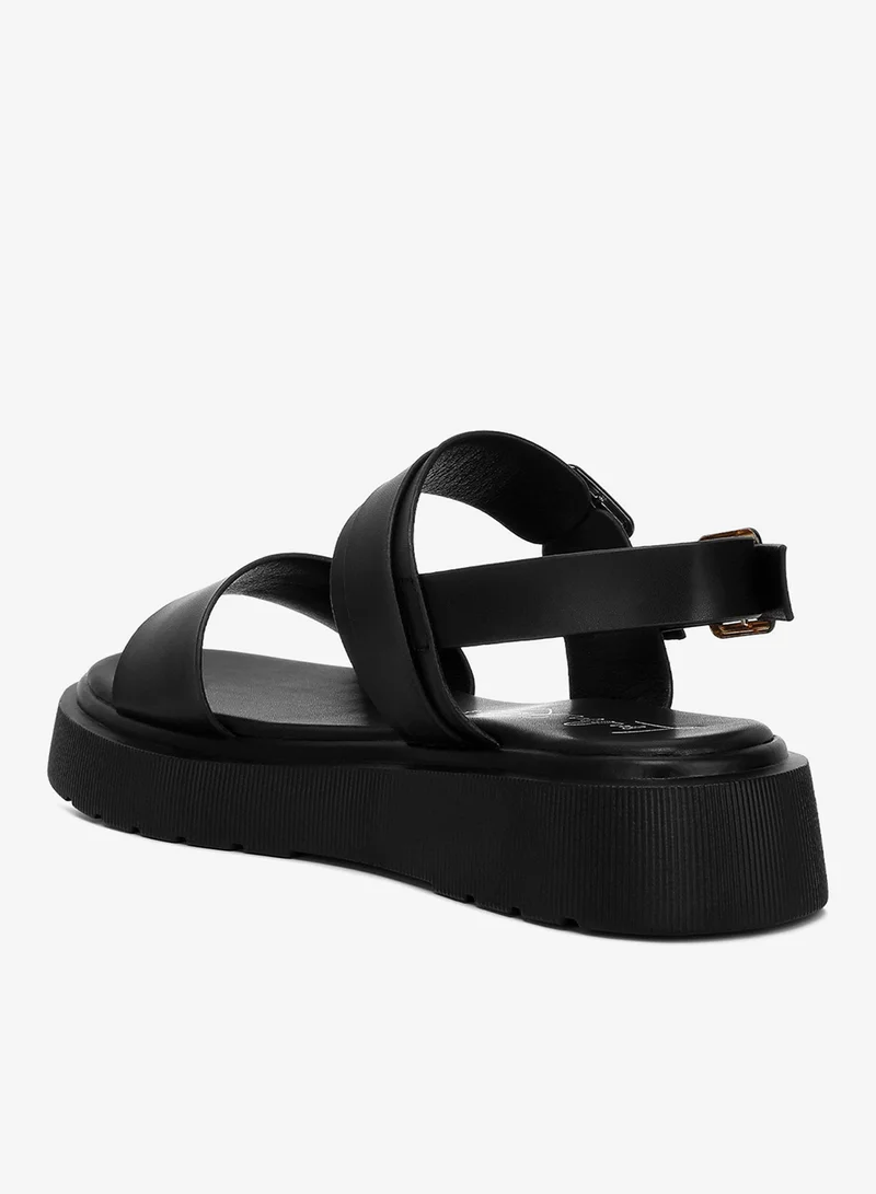 London Rag Chunky Sandals in Black