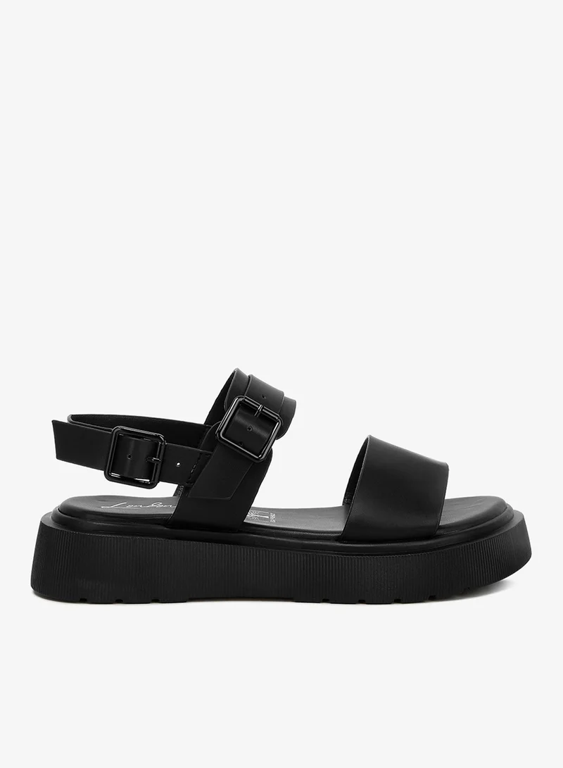 Chunky Sandals in Black