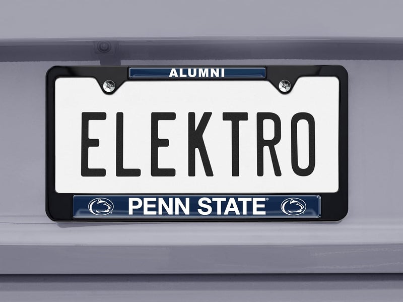 Elektroplate Penn State Alumni Black License Plate Frame - Image 2