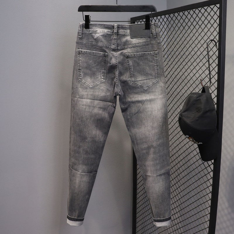 Unisex Classic Denim Jeans Loose Fit Daily Outdoor Wear - Image 3