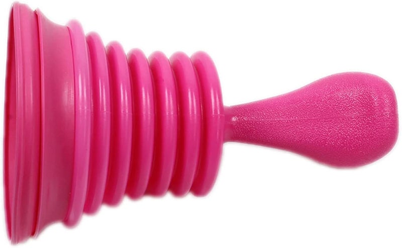 Large Sink and Drain Plunger for Kitchens, Bathrooms, Sinks, Baths, Waste Pipes and Showers - Rose Red - Image 4