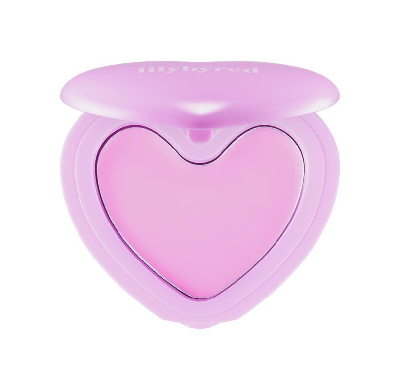 lilybyred Luv Beam Cheek Balm | Heart-Shaped Korean Cream Blush, Semi-Matte Finish, Long-Lasting, Blendable & Buildable, Soft Creamy Texture, Lightweight, Natural Flush, 0.12 oz. (05 Cheeky Lavender) - Image 1