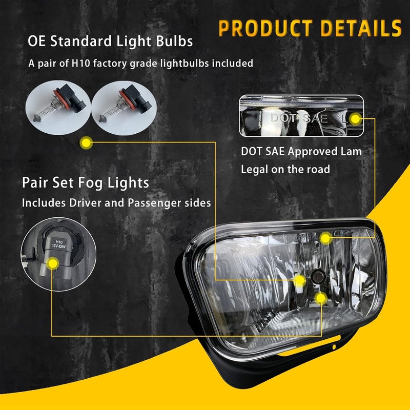 Boxlight Fog Lights for Dodge Ram 1500 2500 3500 - Image 3