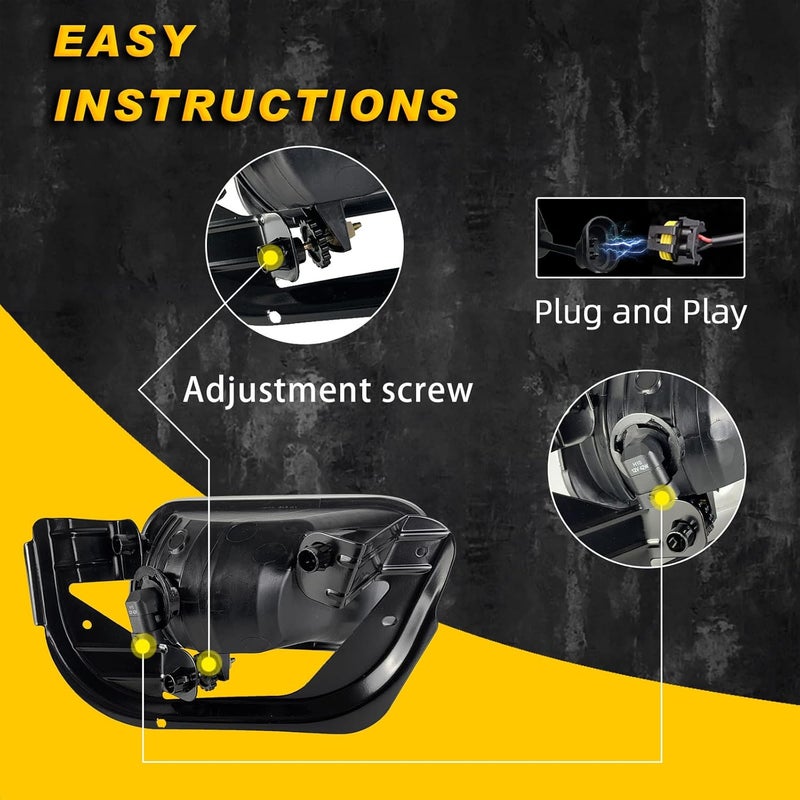 Boxlight Fog Lights for Dodge Ram 1500 2500 3500 - Image 2