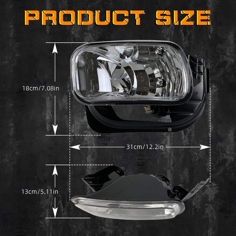 Boxlight Fog Lights for Dodge Ram 1500 2500 3500 - Image 4